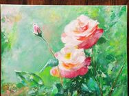 Acryl Wandbild Roses - Celle