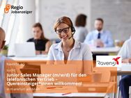 Junior Sales Manager (m/w/d) für den telefonischen Vertrieb – Quereinsteiger*innen willkommen! - Frankfurt (Main)