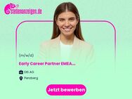 Early Career Partner EMEA (m/w/d) - Penzberg