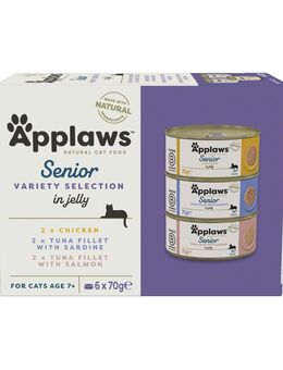 Applaws Senior 6 x 70 g - Mixpaket (3 Sorten)