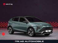 Hyundai BAYON, 1.0 T-GDI Prima Prime Mangrove Green Mineraleffekt, Jahr 2022 - Kippenheim