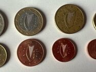 Umlaufmünzen Kursmünzen Irland 2002 von 2 Euro bis 1 Cent lose - Münster (Hessen)