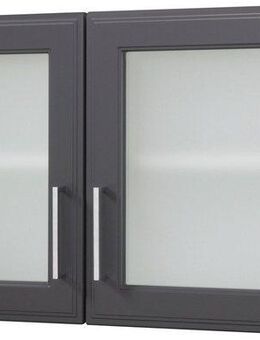 KOCHSTATION Glashängeschrank KS-Stockholm hochwertige MDF-Fronten