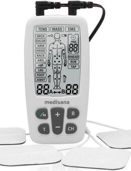 Medisana TENS-EMS-Gerät TT 200, TENS, EMS und Massage mit mehreren Programmen