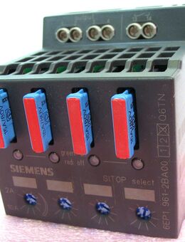 Siemens SITOP select Diagnosemodul 4-kanalig - Artikelnr. 6EP1961-2BA00 - Biebesheim (Rhein)
