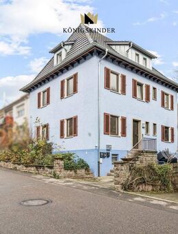 Charmantes Mehrfamilienhaus: Leben & Freuen in Blau. - Cleebronn