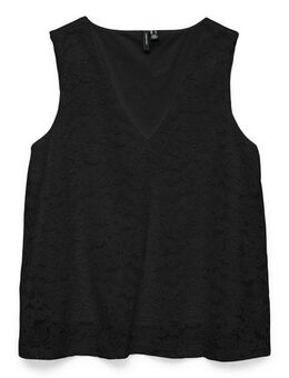 Vero Moda Spitzentop VMHONEY LACE SL V-NECK TOP WVN GA