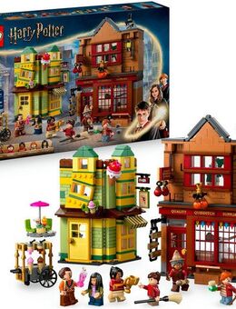 LEGO® Qualität für Quidditch & Fortescues Eissalon (76452) Konstruktionsspielsteine, (795 St), LEGO Harry Potter™, Made in Europe