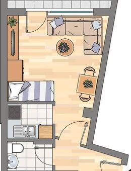 1-Zimmer-Wohnung in Dortmund Wickede - Dortmund