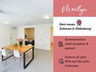 50% auf die 1. Kaltmiete: Möbliertes Apartment mit Balkon in Oldenburg | Marilyn Oldenburg | Suite - Oldenburg