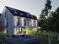Moderne, hochwertige und effiziente DHH-Villa auf einem sonnigen Grundstück in begehrter Wohnlage - Zorneding