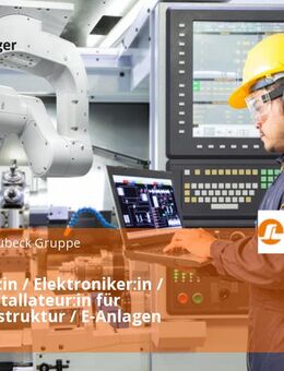 Elektriker:in / Elektroniker:in / Elektroinstallateur:in für Ladeinfrastruktur / E-Anlagen - Lübeck