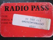 Opel SC 303 Radio Astra F + Pass von GRUNDIG - Witten