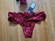 Hunkemöller Slip Satin Burgunderrot Spitze sexy - Hannover