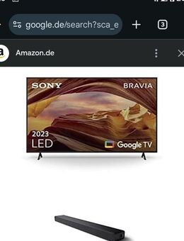 Smart TV KDX50-75 wl mit Soundbar 50" von Sony - Münster