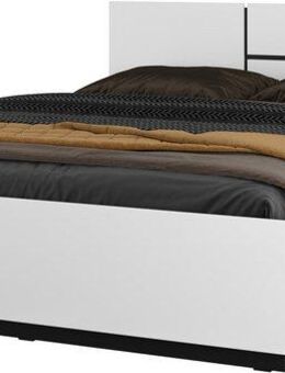 Home affaire Bettgestell Cross, moderner Bettrahmen, Doppelbett in zwei Grössen, stabiles Bettgestell