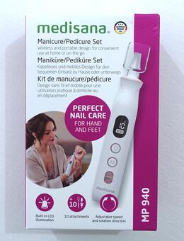medisana MP 940 elektrisches Maniküre & Pediküre Set ✮NEU✮ - Dresden