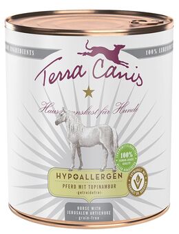 Terra Canis Hypoallergen 6 x 800 g - Pferd mit Topinambur
