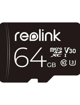 Reolink 64GB microSD-Karte Speicherkarte (64 GB, Class 10, UHS-I, Klasse 10, U3)