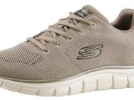 Skechers TRACK Sneaker Freizeitschuh, Halbschuh, Schnürschuh mit gepolsterter Innensohle