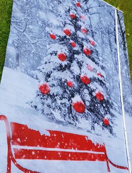 Weihnachtsbaum,“aus Fahnenstoff 2500 cm x 1000 cm schwer enflammbar Stoffbanner - Stolberg (Rheinland, Kupferstadt)