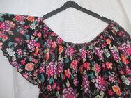 NEU * Stylisch * Coachella * Festival * Hippie * Beach * Strand * Blumen * Blüten * Flower- Power * Print * Carmen * Off Shoulder * langes * Long * Maxi * Kleid "CALZEDONIA * COBEY" Gr. 36- 38/ S * bunt * mehrfarbig * - Riedlingen