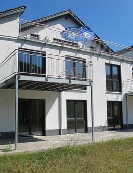 Gehobene Etagen-Neubau-Wohnung mit gr. Balkon in Faulbach am Main - Faulbach