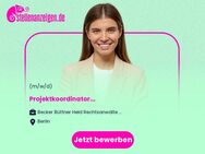 Projektkoordinator (m/w/d) - Berlin