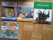 Wissensbücher für Kinder Der Körper des Menschen / Entdeckungen u. Erfindungen / Dinosaurier Ravensburger / Müll - Krefeld