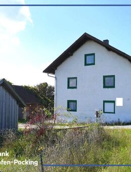 HIER KÖNNEN SIE ZUR RUHE KOMMEN: SACHERL FÜR HANDWERKER MIT MASCHINENHALLE & 2 HOLZNEBENGEBÄUDEN IN ALLEINLAGE! - Bad Füssing