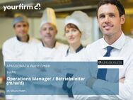 Operations Manager / Betriebsleiter (m/w/d) - München