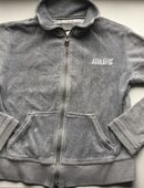 Damen Original Vintage Fleece Sportjacke Nike Athletic Grau Größe M 1990er Jahre in 36043