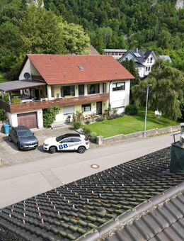 Eine Liebe für´s Leben mit Einliegerwohnung und Fewo in sonniger grüner Lage in Hausen im Tal, Donautal. - Beuron