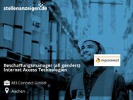Beschaffungsmanager (all genders) Internet Access Technologien - Aachen