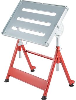 Schweißtisch Werkstatttisch klappbar mit stufenloser Neigung bis 90° Kohlenstoffstahl Werkbank mit Stahlplatte fahrbar belastbar bis 180kg - Wuppertal