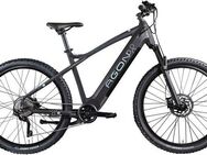 AGON E-Bike Mountainbike Alpha, 10 Gang Deore SGS T6000 Schaltwerk, Kettenschaltung, Heckmotor, 540 Wh, Pedelec, Elektrofahrrad für Damen u. Herren, MTB