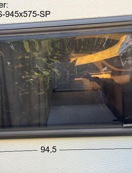 Hobby Wohnwagen Fenster ca 94,5 x 57,5 gebr. Parapress PPGS-1-XT D2266 (zB 400 BJ 2003) Sonderpreis (Kratzer) - Schotten Zentrum