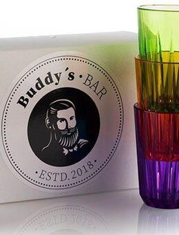 Buddy's Becher, Kunststoff, 150 ml, 6-teilig