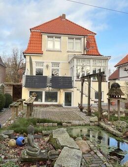 Jugendstilvilla mit EBK, Wintergarten und Garage! - Norden