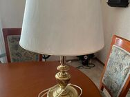 Tisch lampe mit großen Schirm mit Sparlampe - Bremen