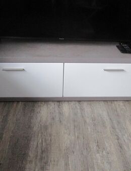 Lowboard Schubladen Fernsehtisch weiß grau - Landau (Pfalz)