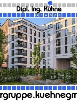Prov.-frei: Möblierte 2-Zimmer-Wohnung mit Balkon - Berlin