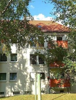 Neu sanierte 3-Raum-Wohnung mit Balkon und Blick ins Grüne in der Delle - Riesa