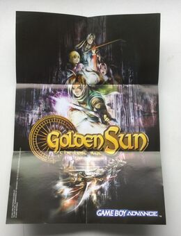 Nintendo Gameboy Advance Sammler Spiel Werbung Golden Sun - Fulda