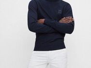 BOSS ORANGE Strickpullover Kanovano mit Rundhalsausschnitt