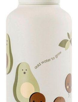 equa Trinkflasche Timeless Avoc. 600 ml, Edelstahl