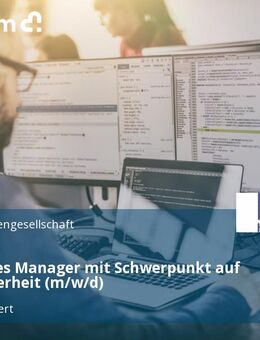 Fokus Sales Manager mit Schwerpunkt auf Videosicherheit (m/w/d) - Sankt Ingbert