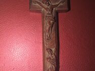 Reliquien Kreuz geschnitzt um1800 - Mechernich