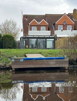 Modernes Raumwunder direkt am Kanal - quasi mit eigenem Bootsanleger - Emden