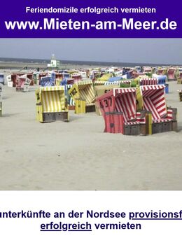 Ferienunterkünfte provisionsfrei und erfolgreich an der Nordsee vermieten - Norden